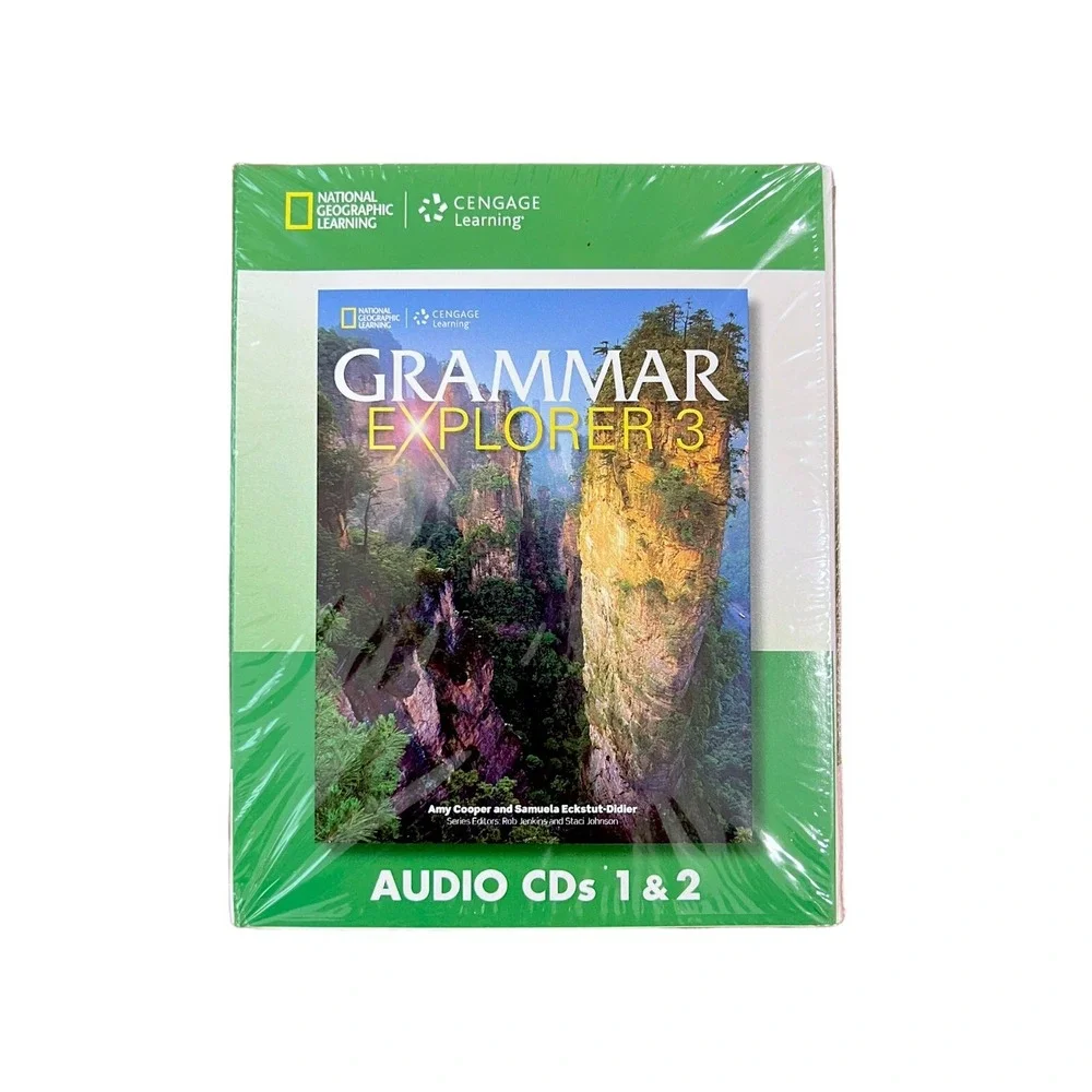 National Geographic Learning Grammar Explorer 3 Audio CD's 1-4